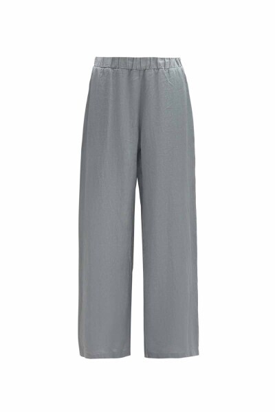 T25Y-7016 Keten Pantolon GREY 