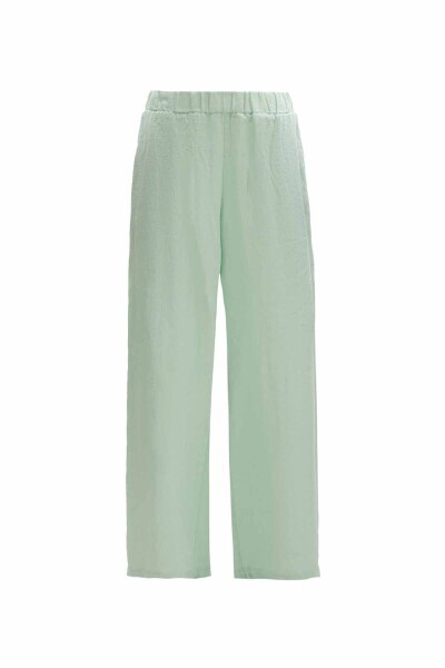 T25Y-7016 Keten Pantolon LIGHT MINT - MISS DALIDA (1)