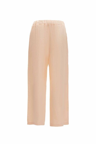 T25Y-7016 Keten Pantolon SALMON 