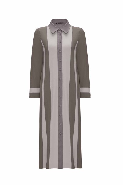 Stripe Detailed Jacket - 1