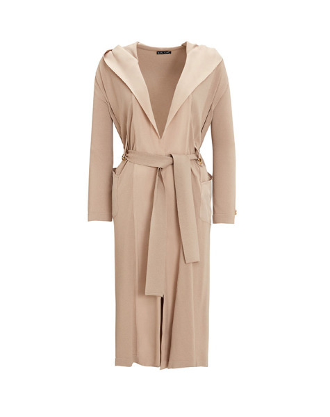 Köprülü Düz Hırka Vizon - 7