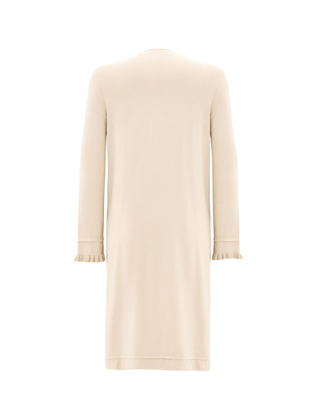 Ve Bileği Fırfırlı Triko Hırka Siyah - 11