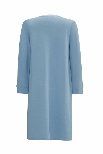 Double Pocket Flap Knitwear-Cupro Cardigan - 2