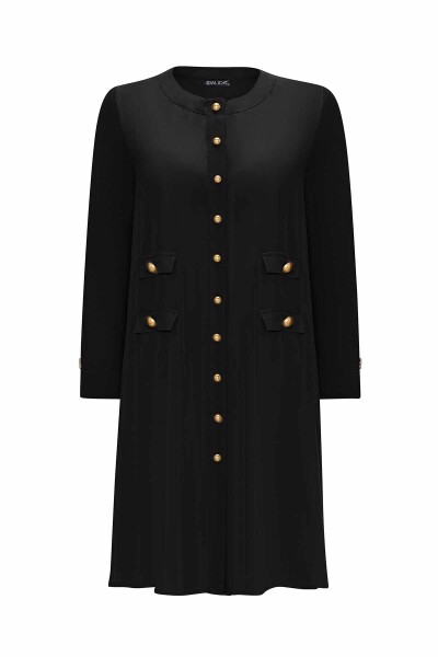 Double Pocket Flap Knitwear Cupro Cardigan - 8