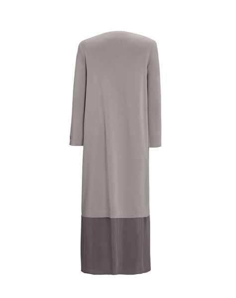 T25Y-9025 Cepli Cupro Triko Hırka 1179-GREY - 2