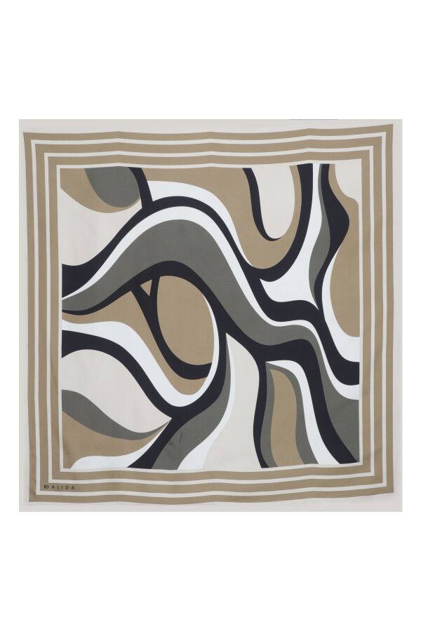 T26K-5001 Eşarp / Şal DORY-CAMEL 70 x 200 cm - 1