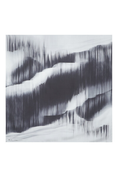 T26K-5008 Eşarp / Şal ORMA-GREY 90 x 90 cm - MISS DALIDA