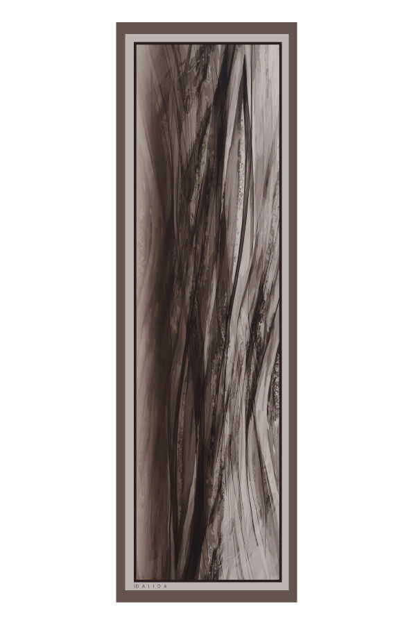 T26K-5013 Eşarp / Şal CAPRI-MINK 70 x 200 cm - 1