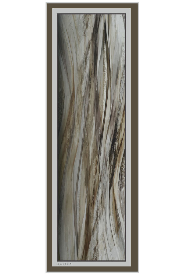 T26K-5013 Eşarp / Şal DARDO-TAUPE 70 x 200 cm - 1