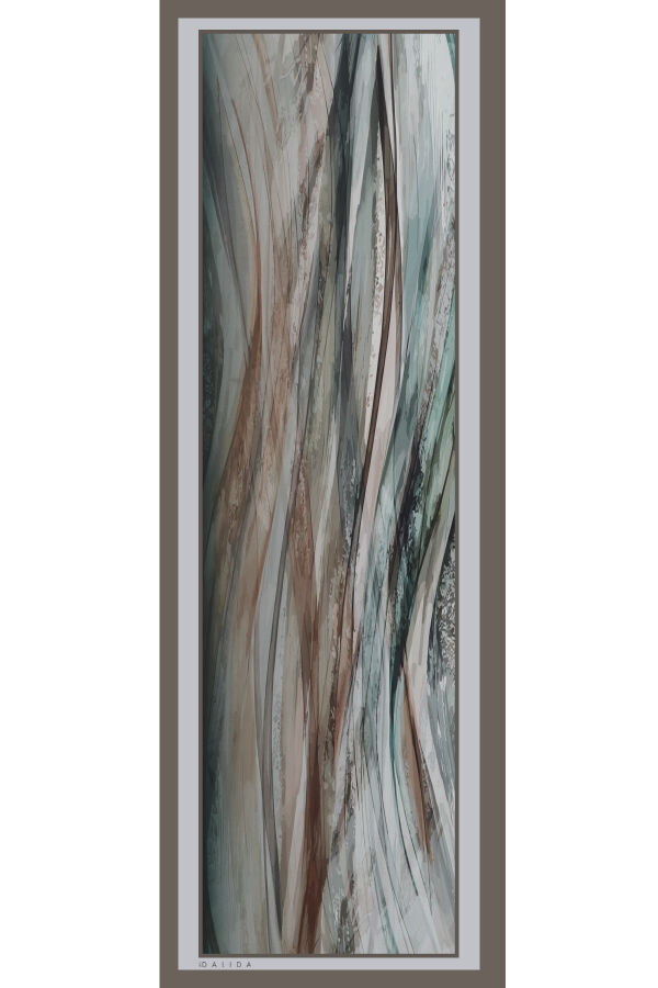 T26K-5013 Eşarp / Şal ELSA-STONE 70 x 200 cm - 1