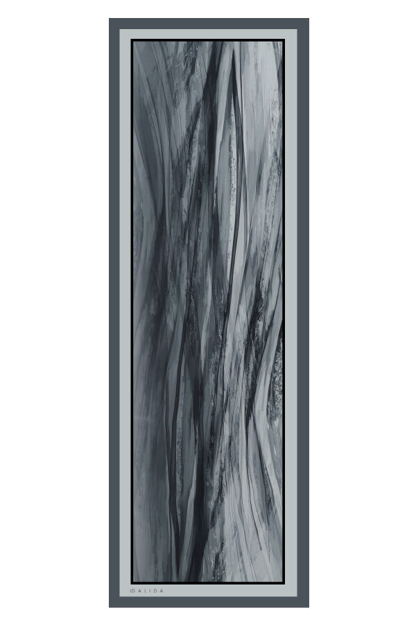 T26K-5013 Eşarp / Şal ORMA-GREY 70 x 200 cm - 1
