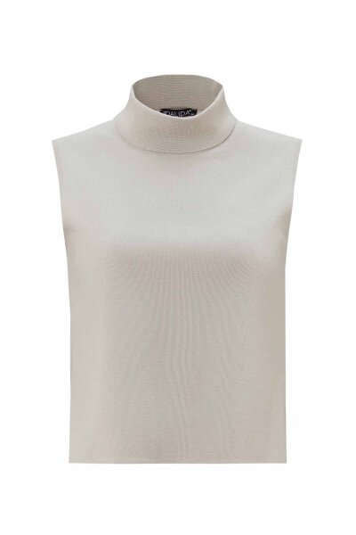 T26K-6006 Dik Yaka Kolsuz Triko İçlik ELSA-STONE 