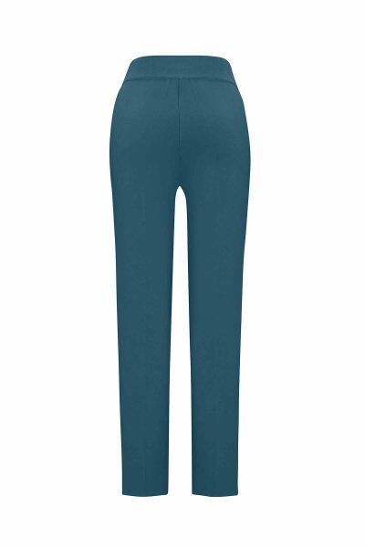 Skinny Leg Knitted Trousers - 2
