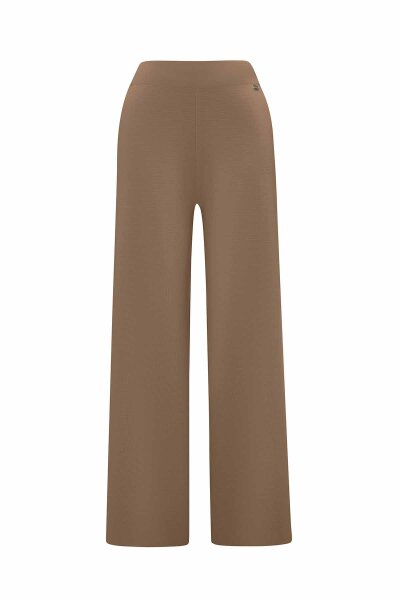 Wide Leg Knitted Trousers 