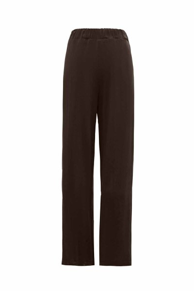 T26K-7003 Boru Paça Kumaş Pantolon TAUPE - MISS DALIDA