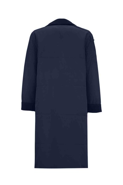 T26K-8012 Triko Detaylı Fermuarlı Mont NAVY - 2