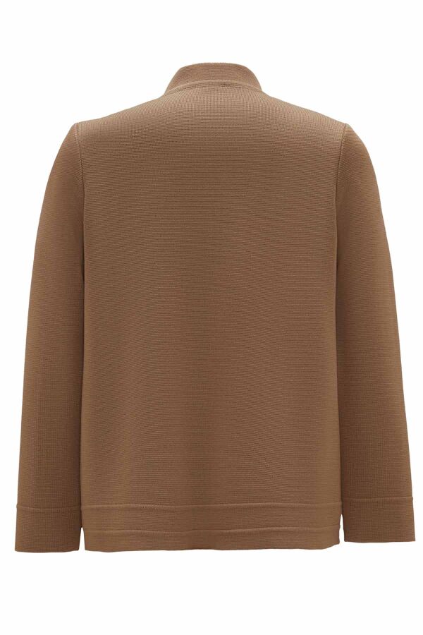 Button Detailed Knit Jacket - 2