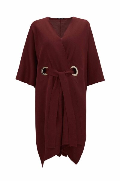 T26K-8402 ABUSO-MAROON - MISS DALIDA