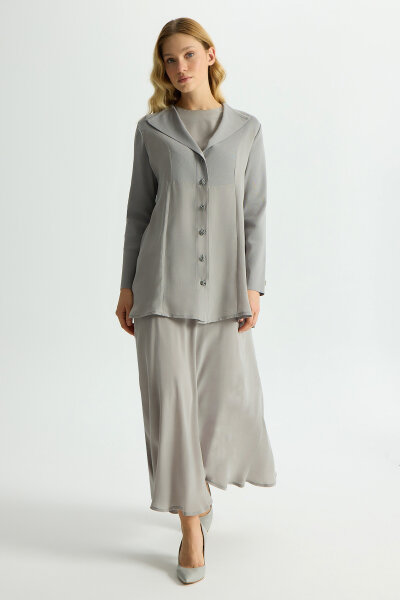 Bias Cut Cupro Skirt - 3