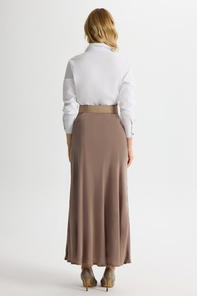 Verev Kesim Cupro Etek Stone - 3