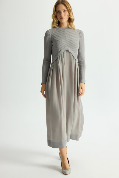 Knitted Cupro Dress 