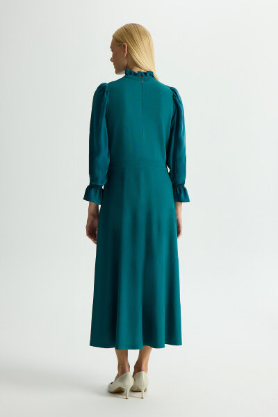 Kolları Cupro triko Elbise North Sea - 4