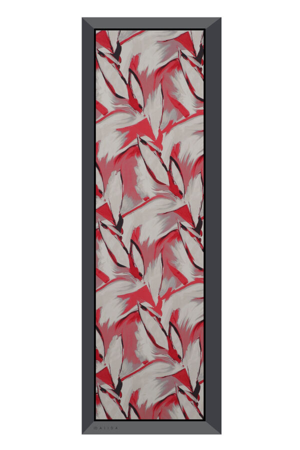 T26Y-5014 Eşarp / Şal ASPO-RED 70 x 200 cm - 1