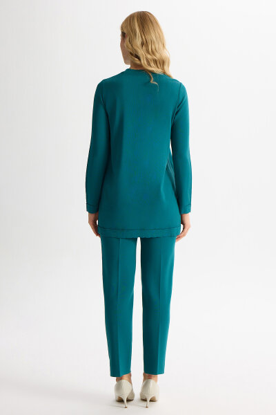 Dar Paça Basic Triko Pantolon North Sea - 3