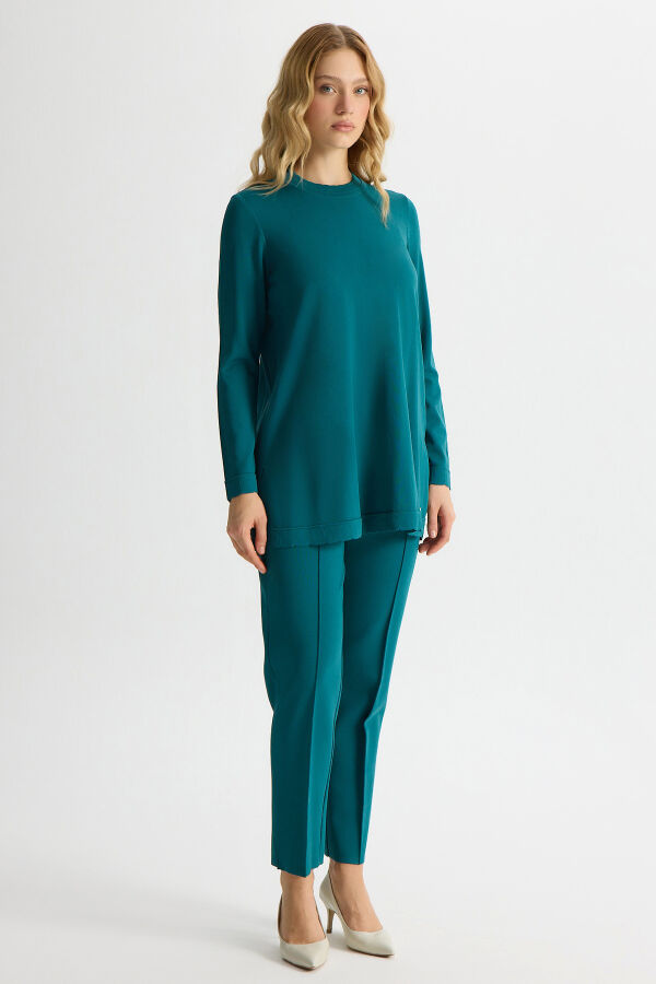 Dar Paça Basic Triko Pantolon North Sea - 1