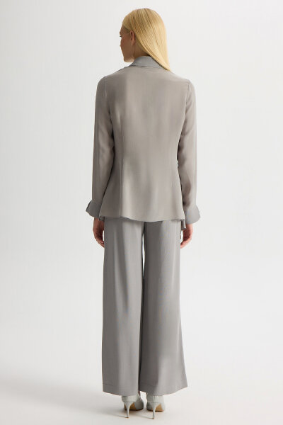 Wide Leg Basic Knitwear Trousers - MISS DALIDA (1)