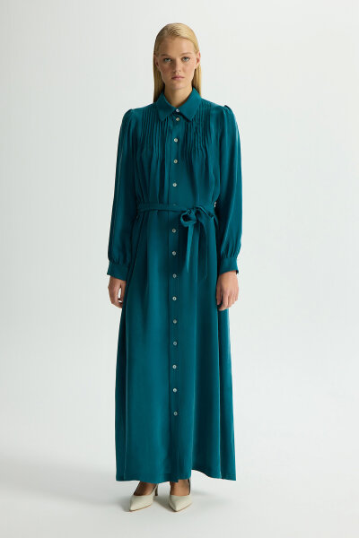 Nervür Detaylı Cupro Kap North Sea 