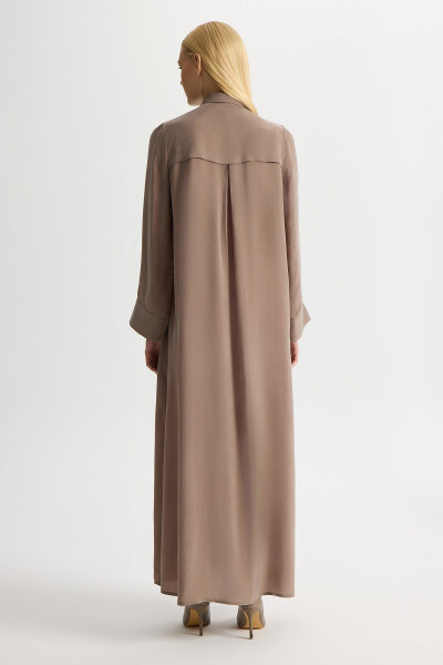 Cupro Cap with Embroidery Details - 3