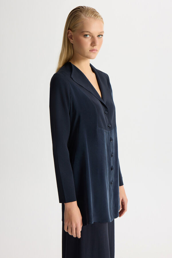 Knitwear-Cupro Jacket - 2