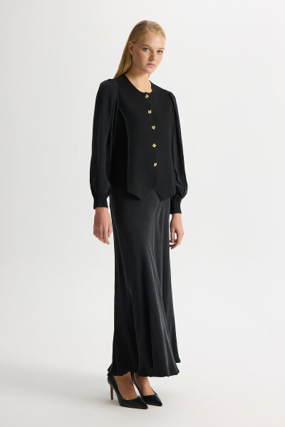 Temiz Kesim Şık Ceket Siyah - 3