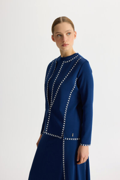 Titak Detaylı Temiz Kesim Takım Navy - 4