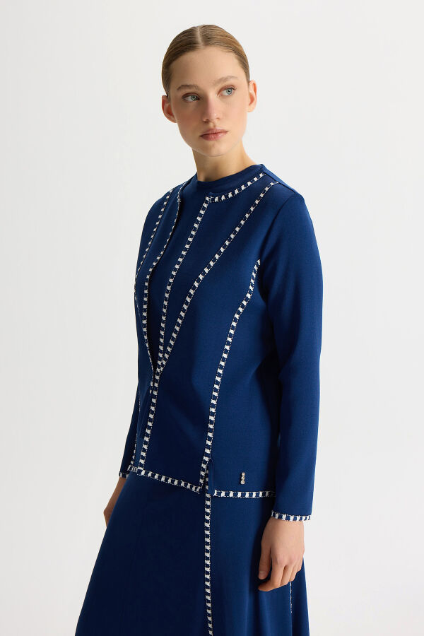 Titak Detaylı Temiz Kesim Takım Navy - 5