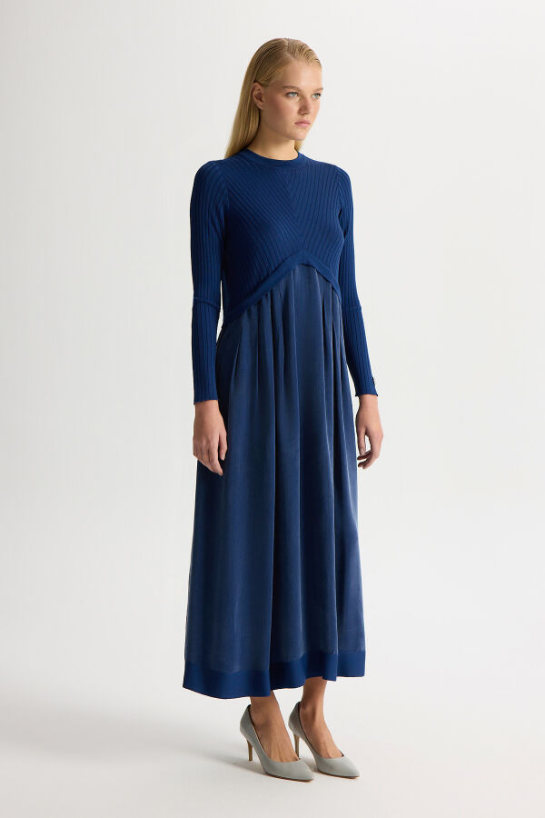Knitted Cupro Dress - 3