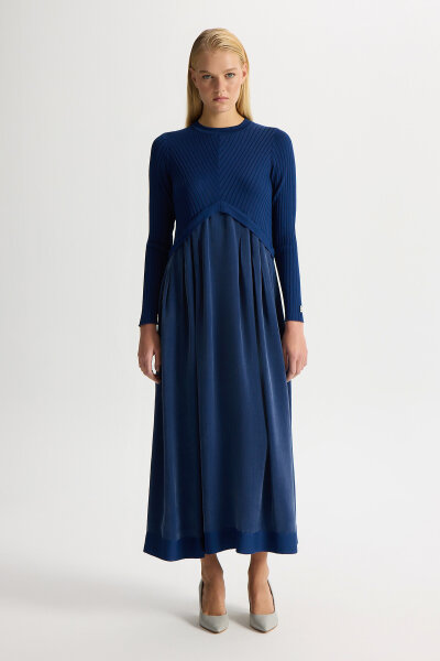 Knitted Cupro Dress 