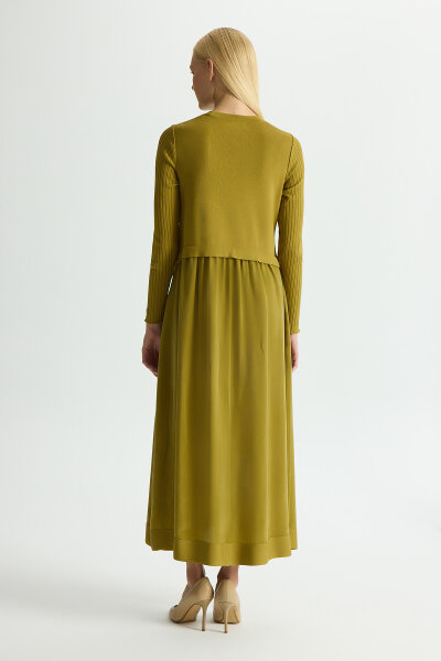 Knitted Cupro Dress - 4