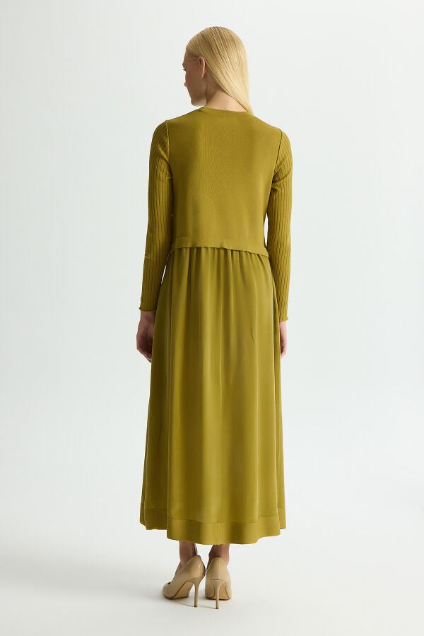 Knitted Cupro Dress - 4