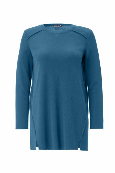 T26K-6001 Uzun Kollu Basic Triko Tunik MONDO-SPRUCE 