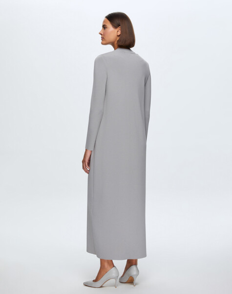 T24K-4010 V-Neck Stone Detailed Dress - 11