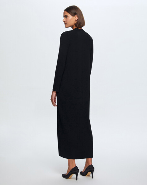 T24K-4010 V-Neck Stone Detailed Dress - 15