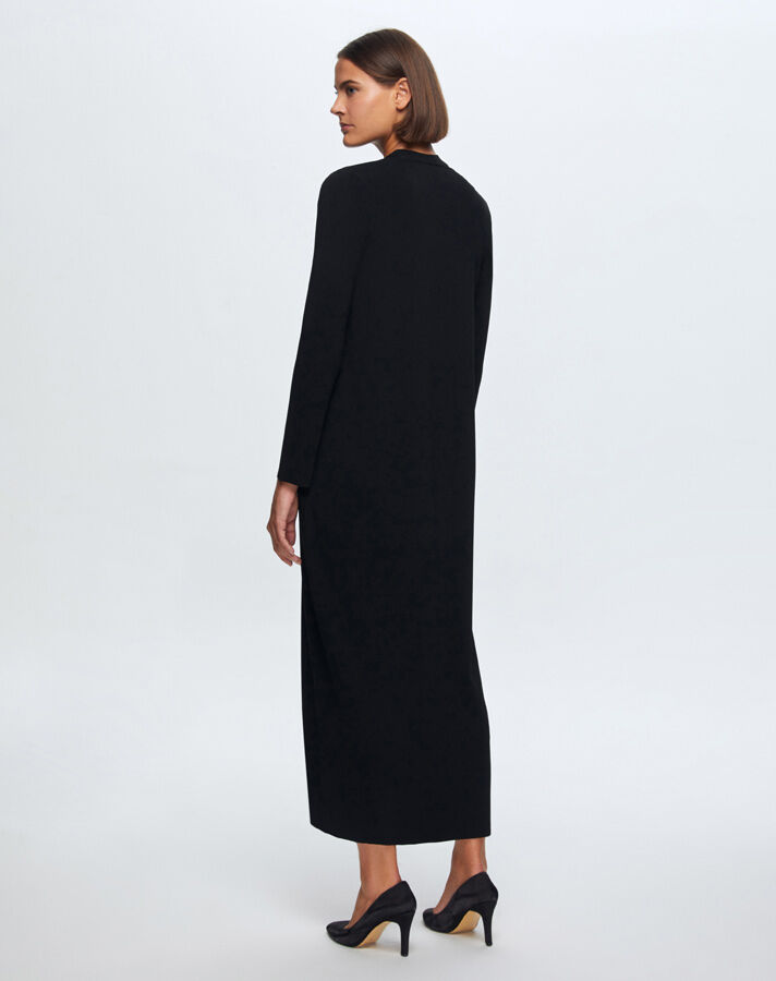 T24K-4010 V-Neck Stone Detailed Dress - 15