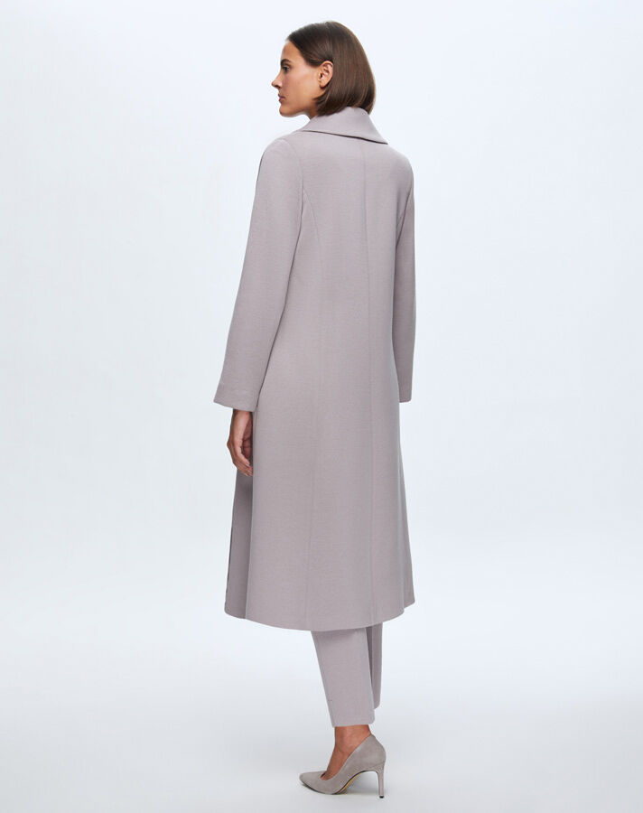T24K-8005 Velvet Detailed Knitwear Coat - 9