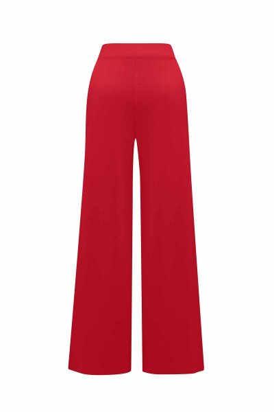 Wide Leg Knitted Trousers - MISS DALIDA (1)