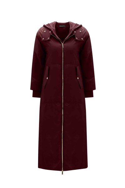 Zippered Long Coat - 2